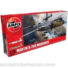 Airfix A04015A Martin B26 B C Marauder 1 72 Model Kit Multicolor Pack of 12 B078YVPG4M